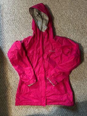Columbia Vibrant Pink Hooded Jacket